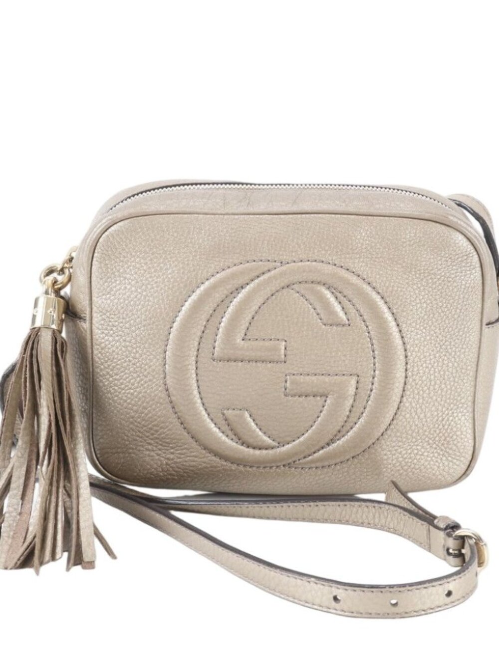 Gucci Soho Small Disco Leather Shoulder Bag Crossbody